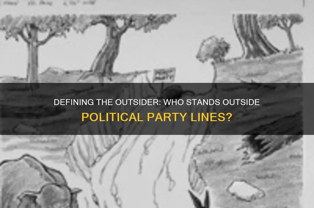 who is an outsider of a political party