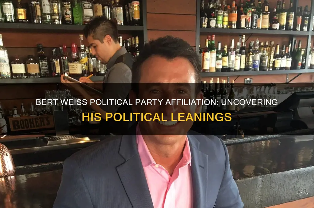 who is bert weiss political party