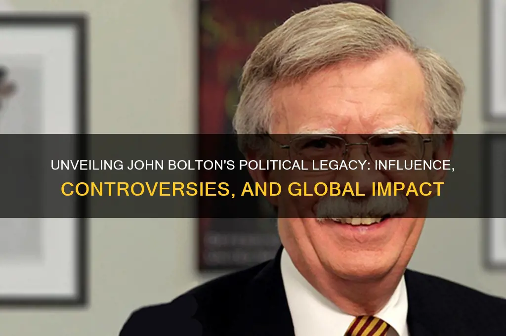 who is bolton in politics