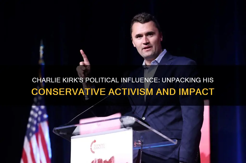 who is charlie kirk politics