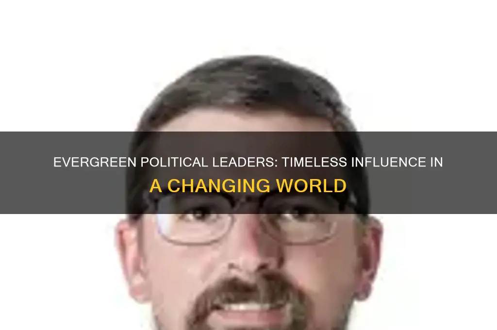 who is evergreen in politics