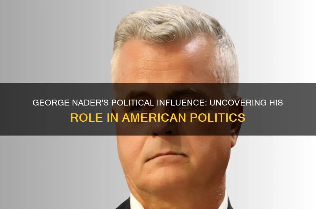 who is george nader politics