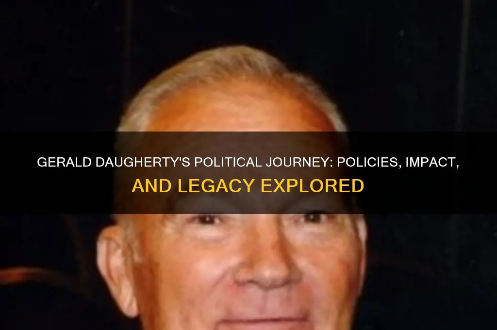 who is gerald daugherty politics