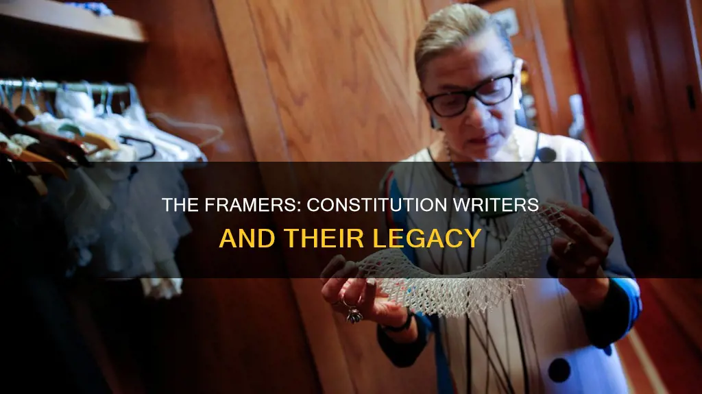 who is given credit for writing the constitution