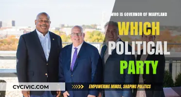 Who Governs Maryland? Current Leadership and Political Party Affiliation