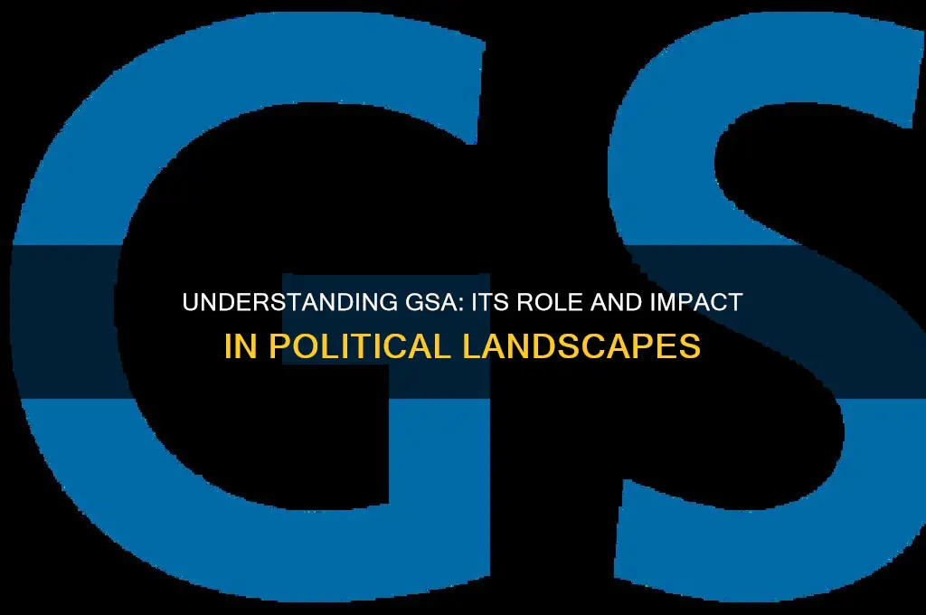 who is gsa in politics