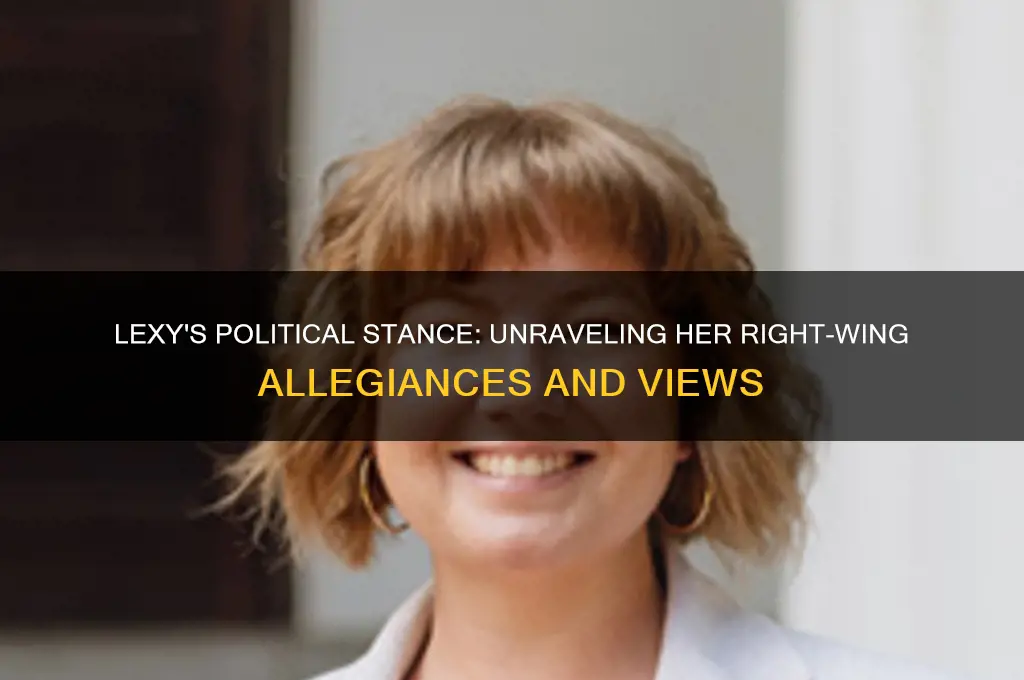 who is lexy politically ryt