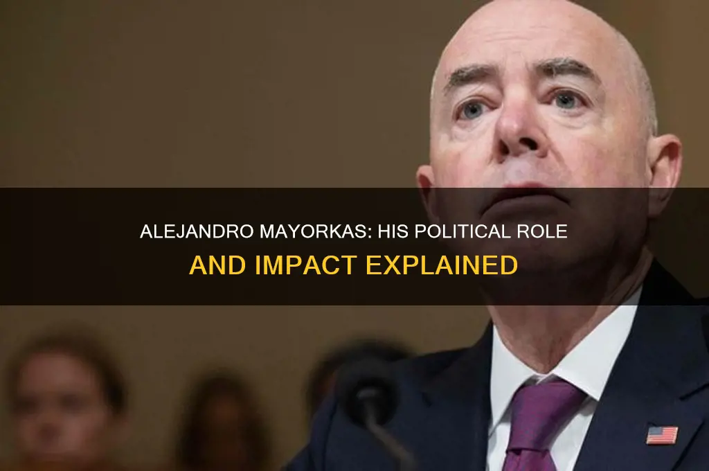 who is mayorkas in politics