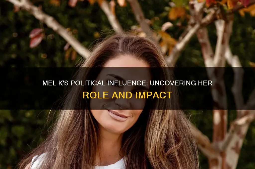 who is mel k politics