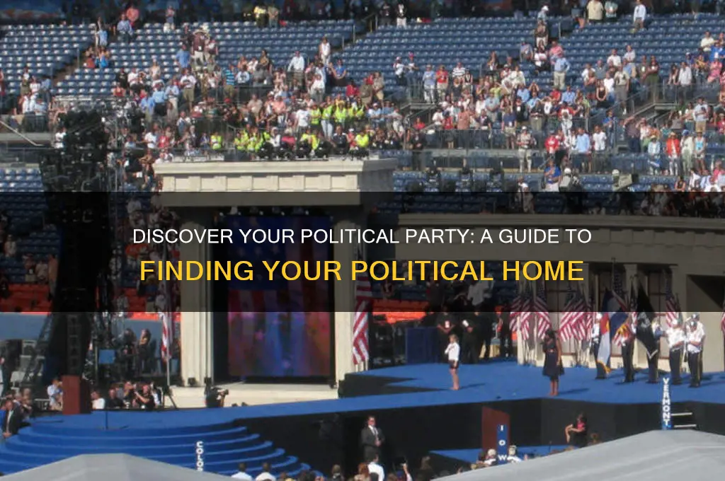 who is my political party