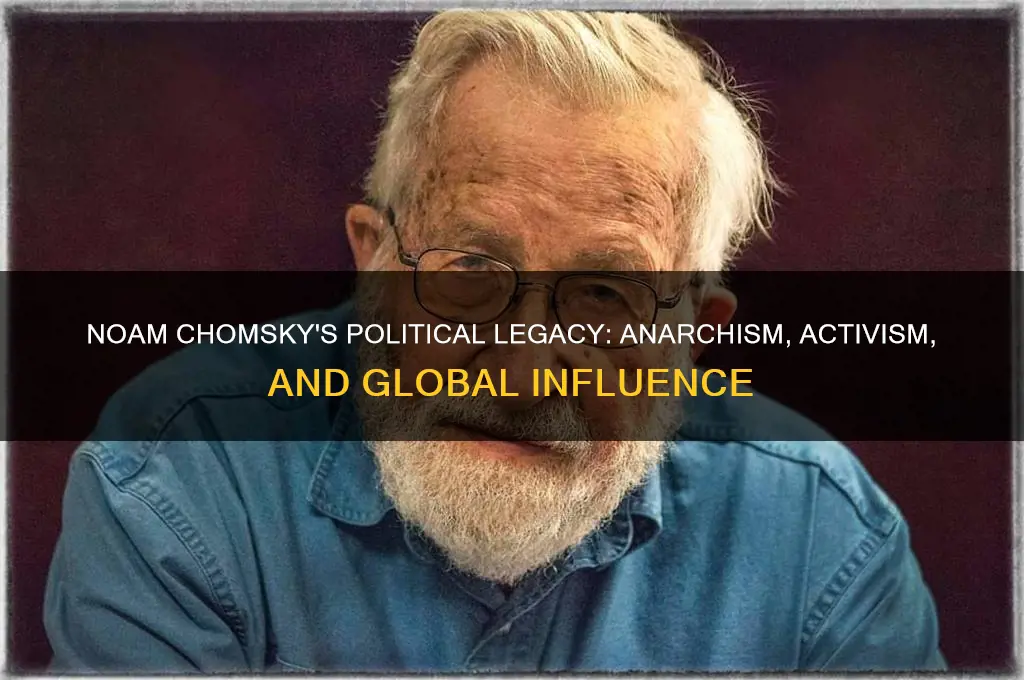who is noam chomsky politics