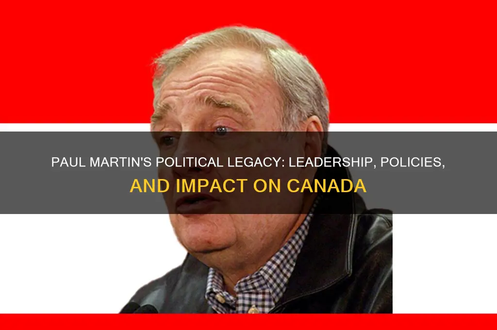who is paul martin politics