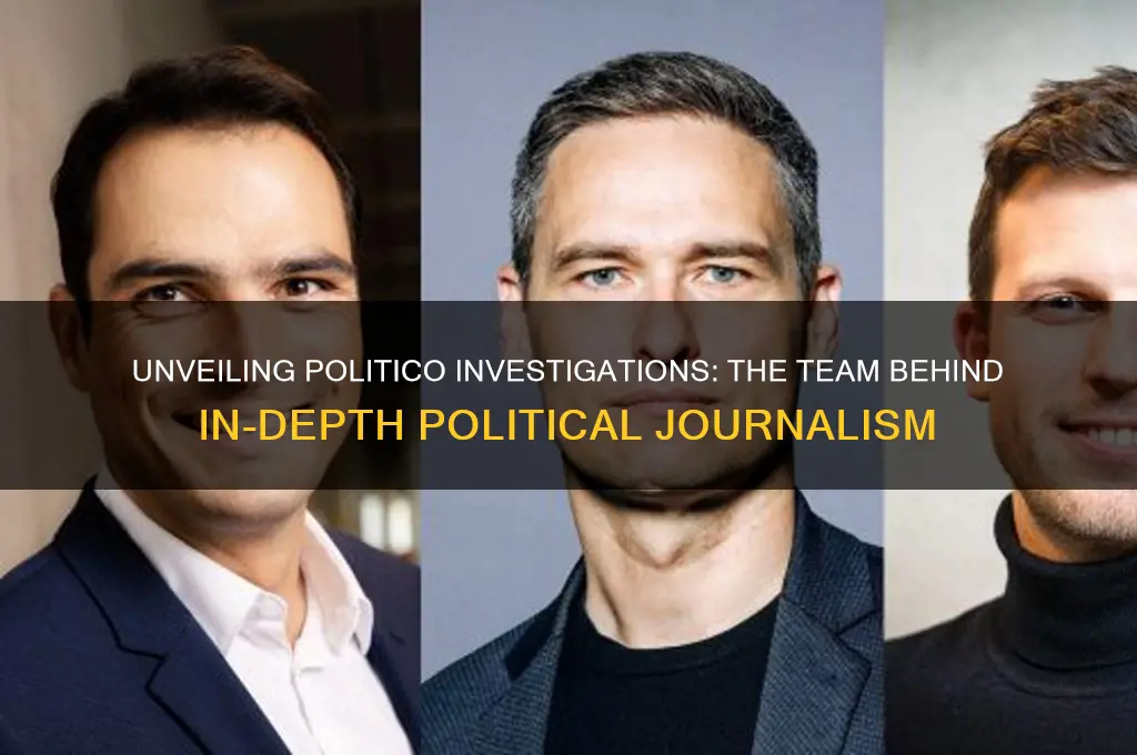who is politico investigations