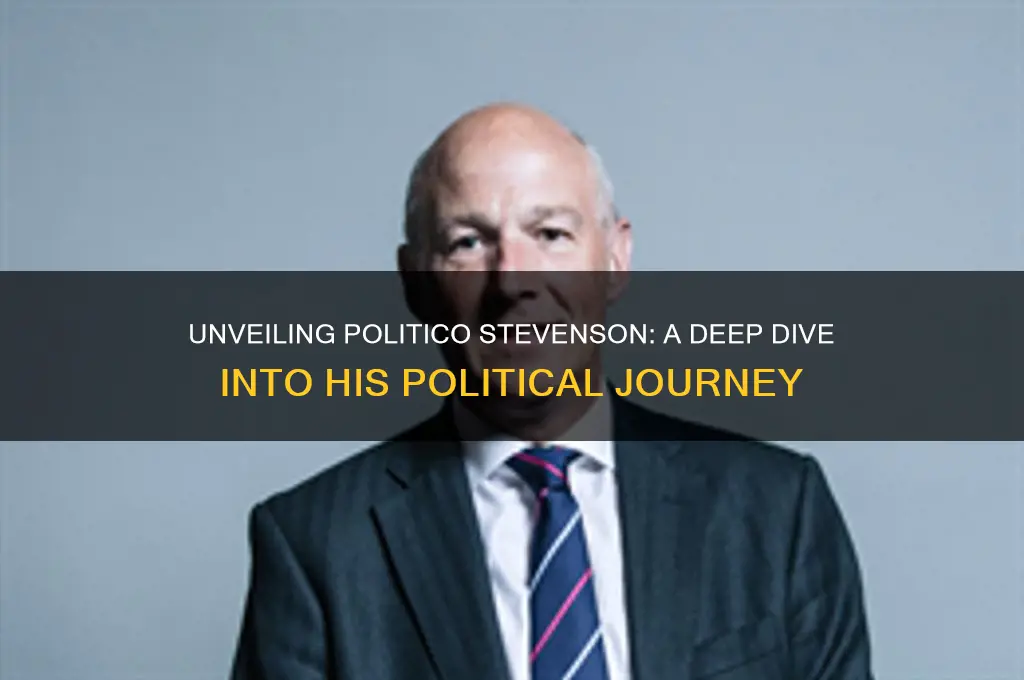 who is politico stevenson
