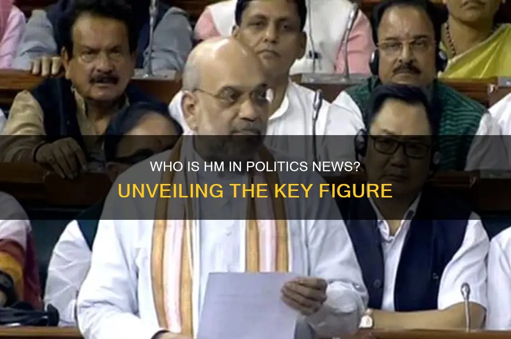 who is politics news hm