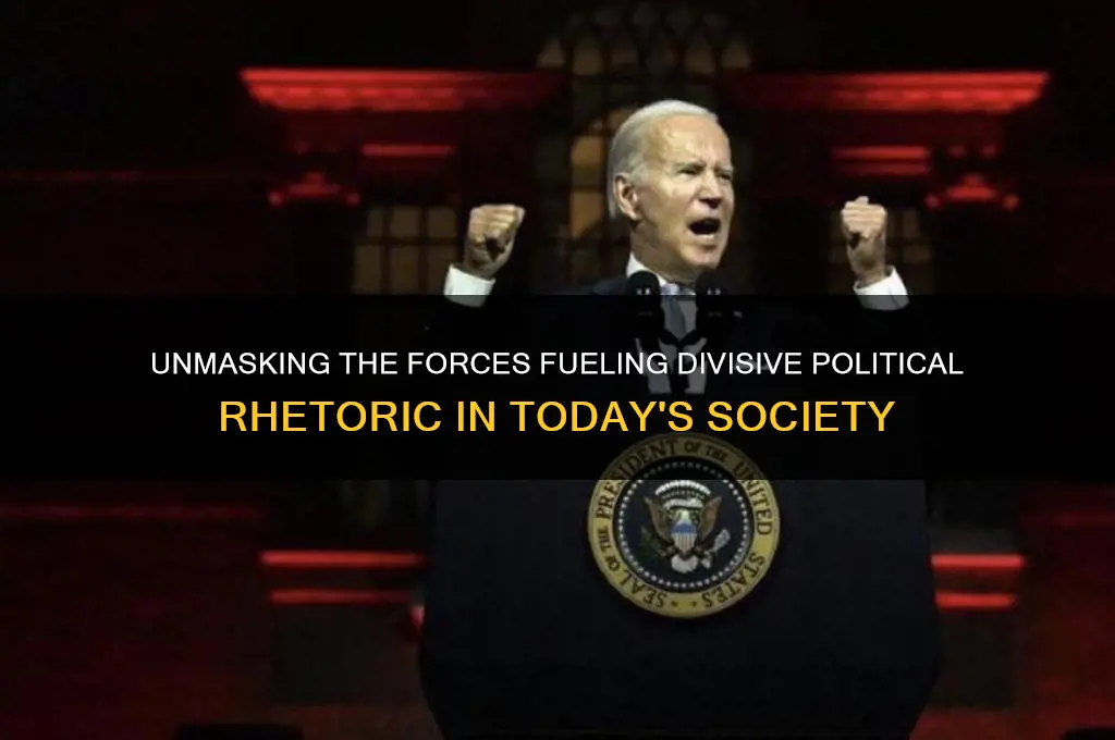 who is pushing political rhetoric