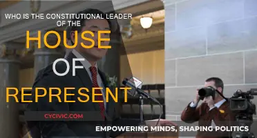 The Speaker: Constitutional Leader of the House of Representatives