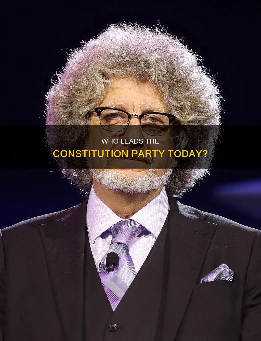 who is the current leader of the constitution party