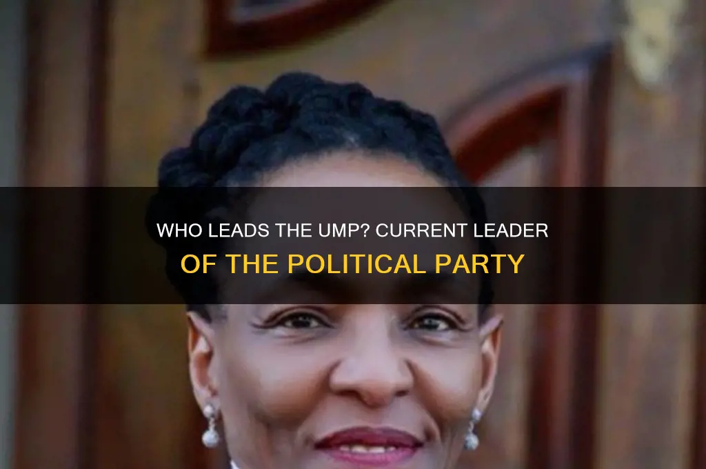 who is the current leader of the political party ump