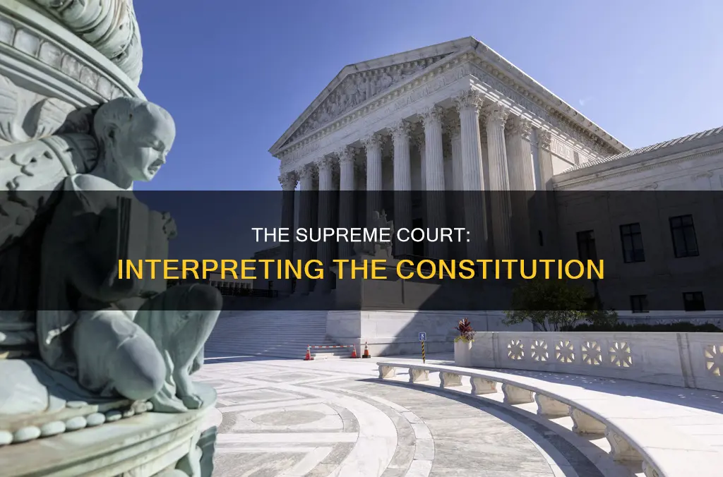 who is the final arbiter of interpreting the constitution