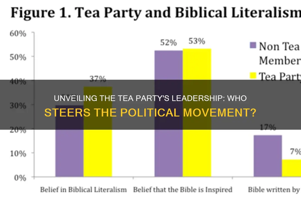 who is the leader of the tea party political party