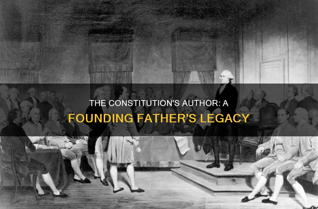 who is the main person to write the constitution