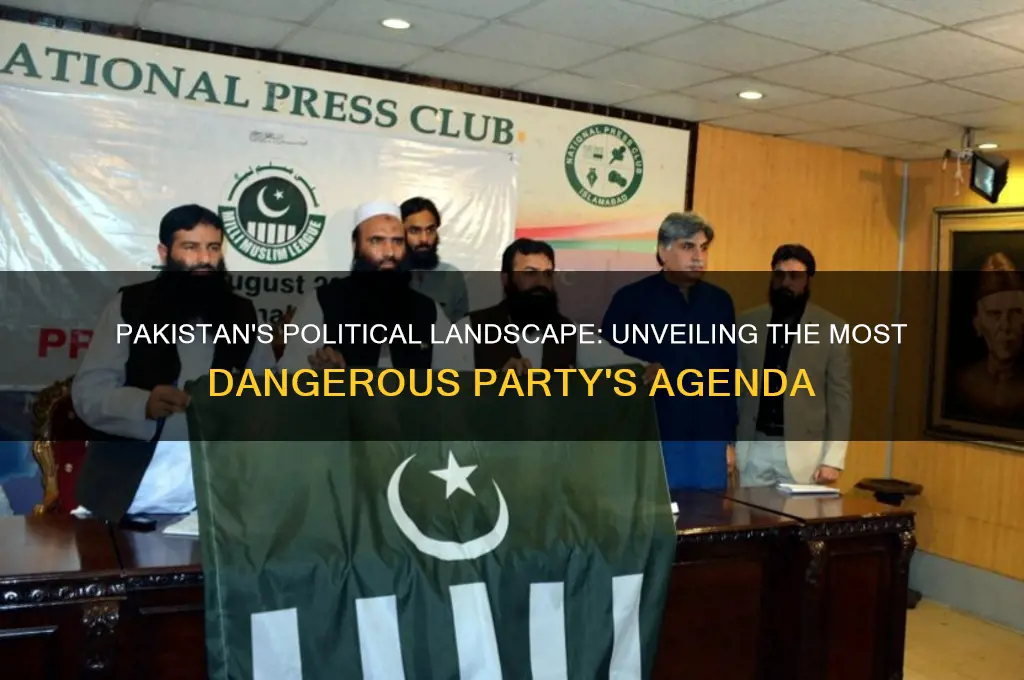 who is the most dangerous political party in pakistan
