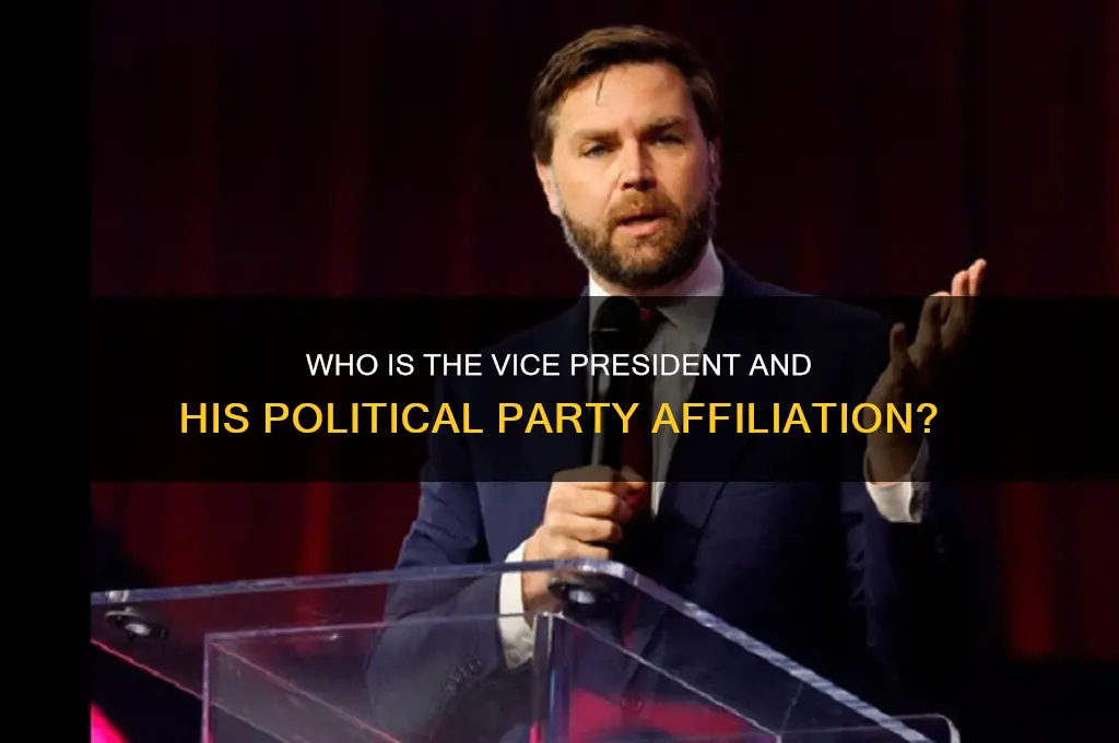 who is the vice president what is his political parties