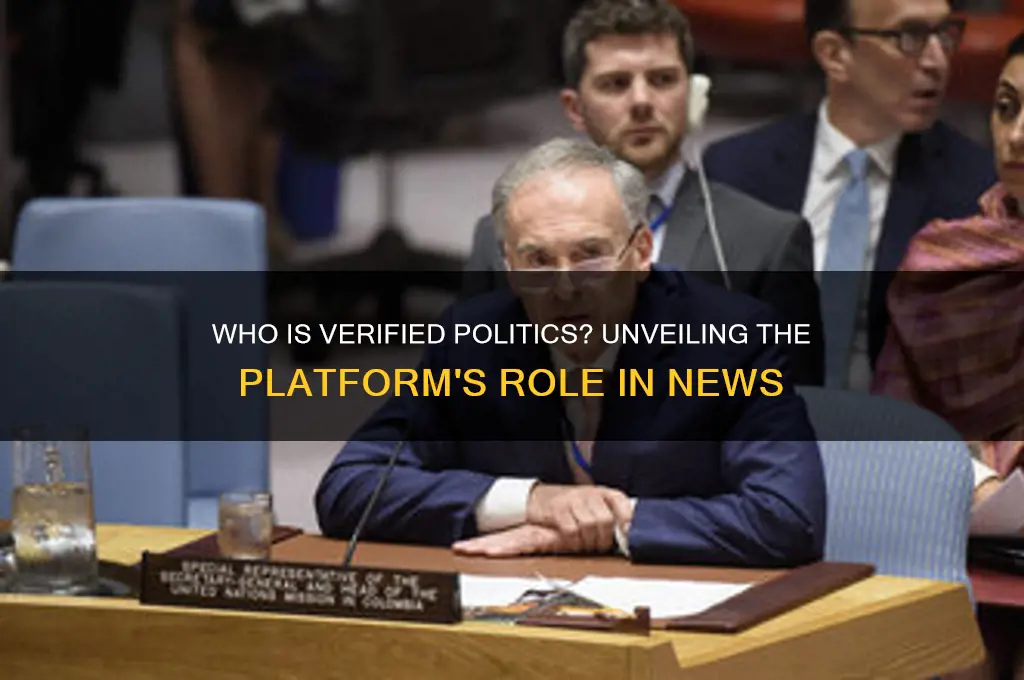 who is verified politics