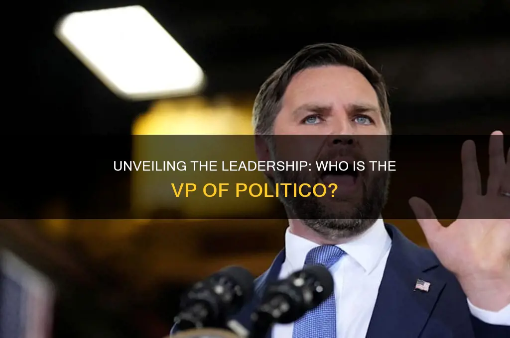 who is vp of politico