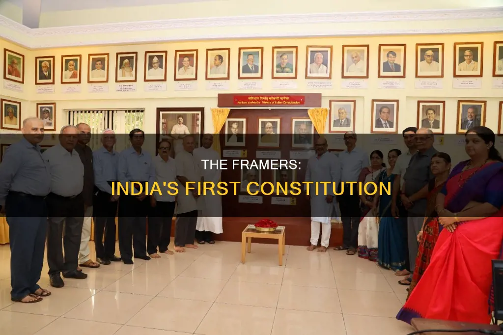 who made the first constitution of india