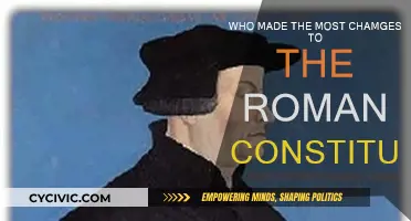 The Roman Constitution: Who Made the Most Amendments?