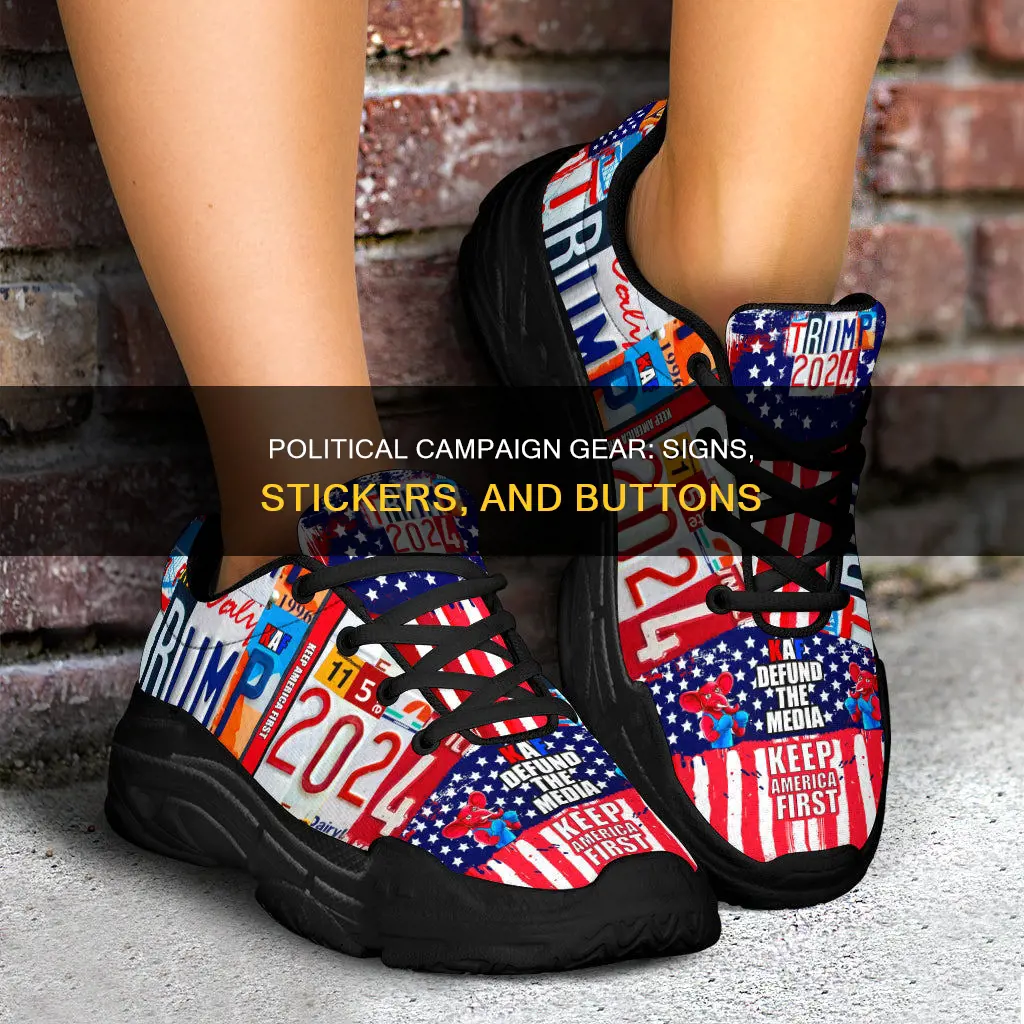 who makes signs stickers buttons for political campaigns