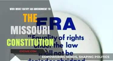 Missouri Constitution Amendments: Who Ratifies Changes?