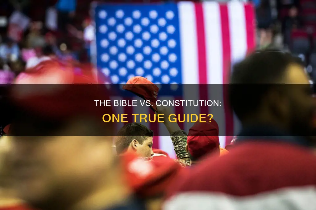 who needs a constitution when i have a bible