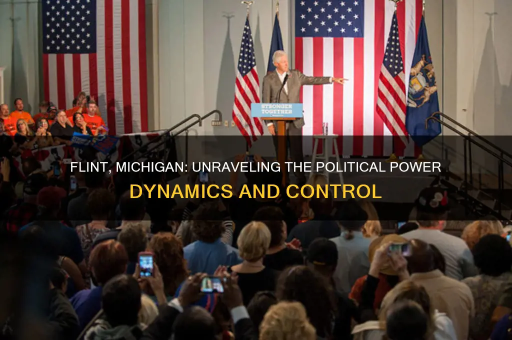 who politicly controls flint michigan