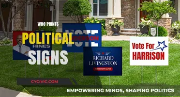 Who Prints Political Signs: Unveiling the Process Behind Campaign Signage