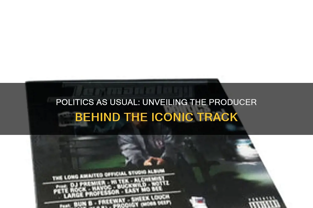 who produced politics as usual