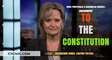 The Balanced Budget Amendment: Who Proposed It?