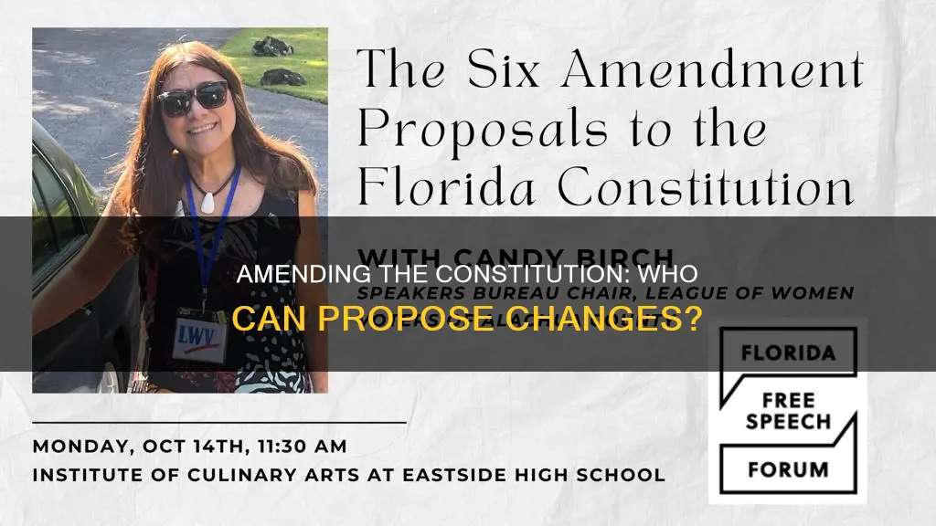 who proposed a constitutional amendment