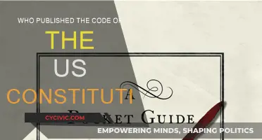The US Constitution Code: Who Published It?