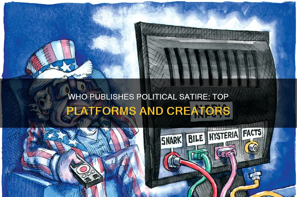 who publishes political satire
