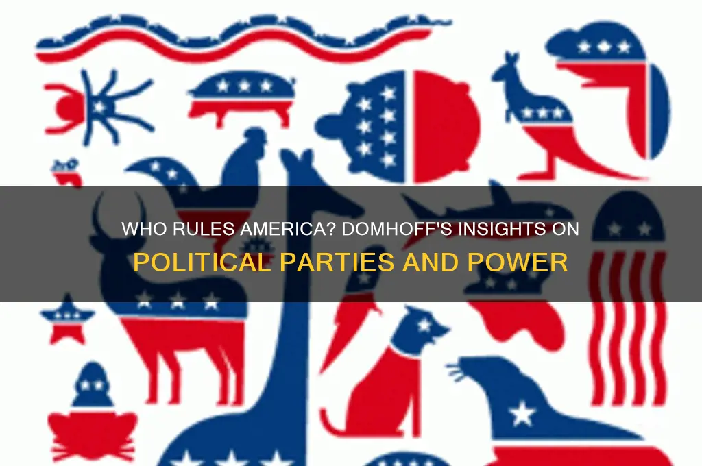 who rules america domhoff website political parties
