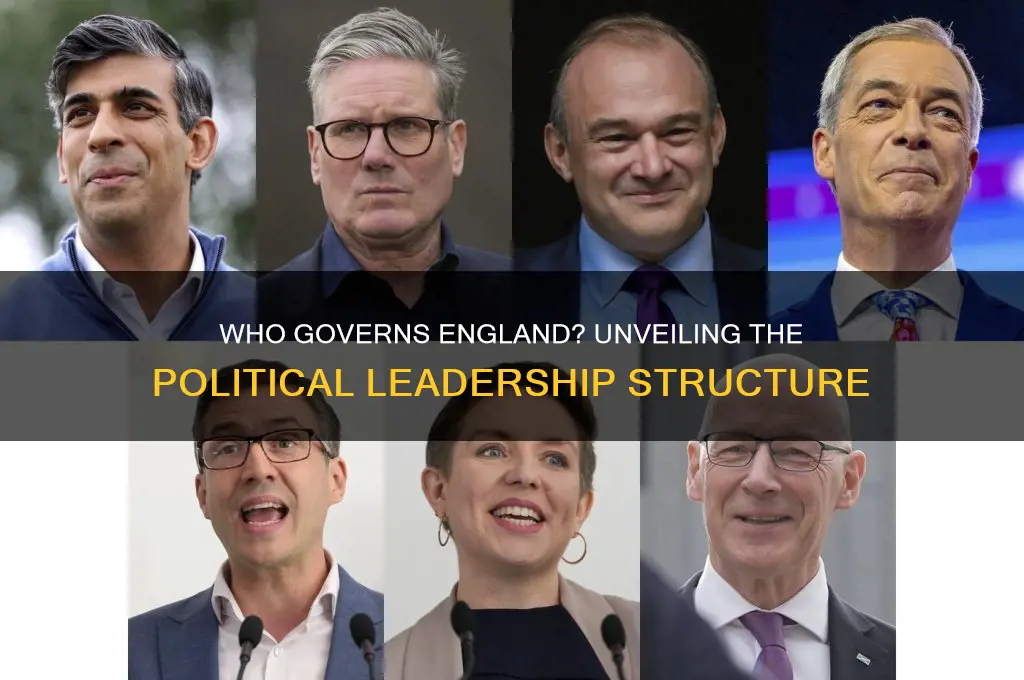 who runs england politically