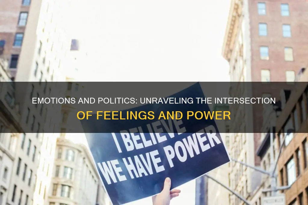 who said emotions and politics