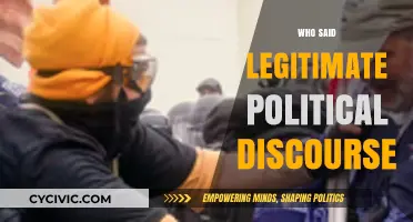 Who Said Legitimate Political Discourse? Unraveling the Origins and Impact