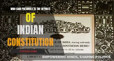Who Coined the Term Preamble as Constitution's Keynote?