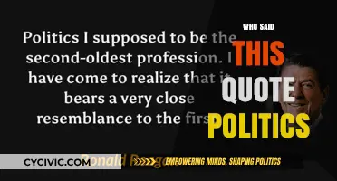 Unveiling the Origin: Who Said This Iconic Political Quote?