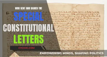 The Signatories of Special Constitutional Letters