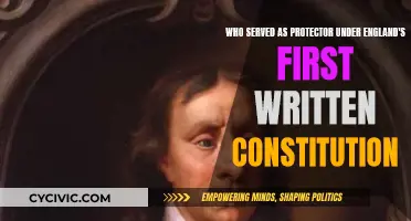 The Protector's Role in England's First Constitution
